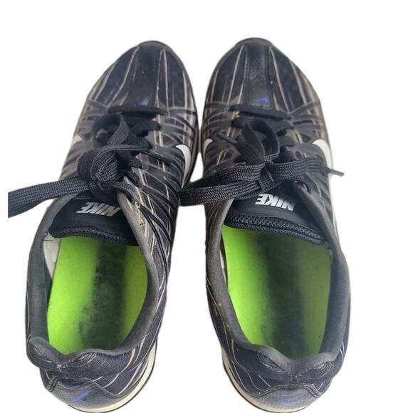 NIKE Zoom Rival Track Shoe Size 5.5 Men Black White Run Track Field Metal Spikes - Picture 7 of 9